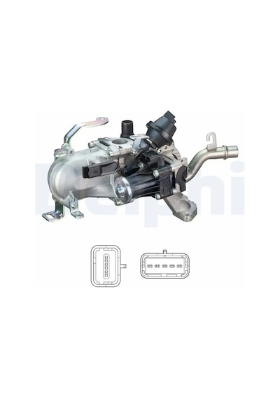 Ford Fiesta 6 Egr Valfi 1.5 Tdci 2012-2017 Delphı Eg1045212b1