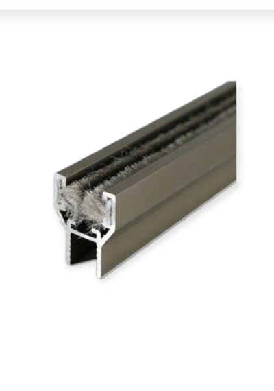8mm Cam Balkon Alüminyum Fitil Ara Cam Fitili Büyük H Bronz Renk Ölçünüzü Belirtiniz