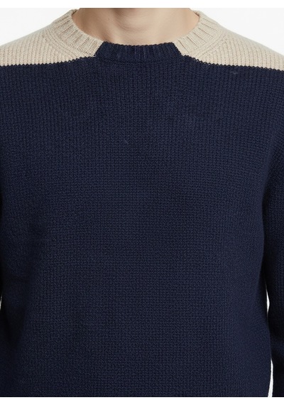 Alpha Studio Lacivert Erkek Bisiklet Yaka Regular Fit Kazak Au-3233c Alpaca Intarsıa Knıt Siyah Alpha Studio Lacivert Erkek Bisiklet Yaka Regular Fit Kazak Au-3233c Alpaca Intarsıa Knıt Siyah