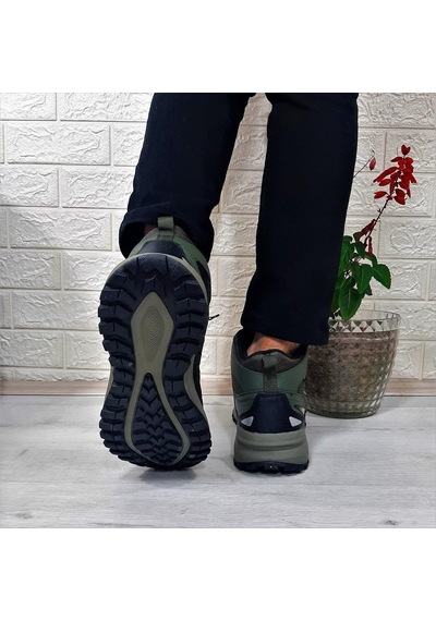 Jump 28680 Haki Waterproof Kaymaz Taban Erkek Bot 001