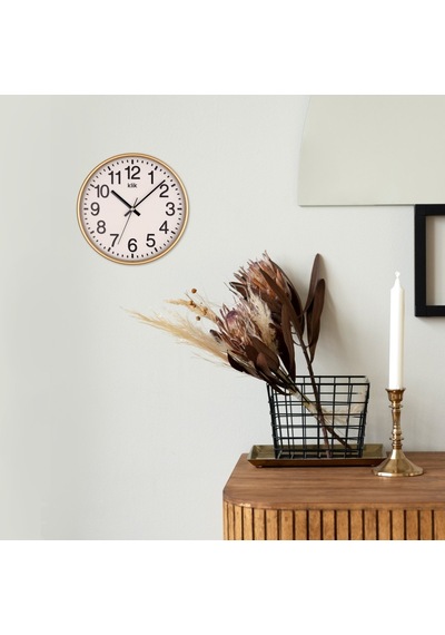 Venüs Gold Minimalist Duvar Saati Gold