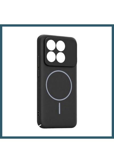 Bezos Poco X6 Pro Mika Pc Magsafe Kapak - Siyah Ob