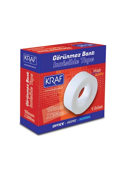 Kraf Görünmez Bant 19Mmx33M