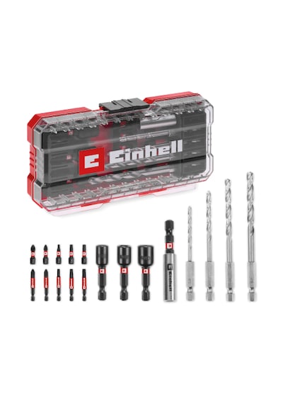 Einhell S-CASE 18 Parça Vidalama Ucu Seti - 49108709