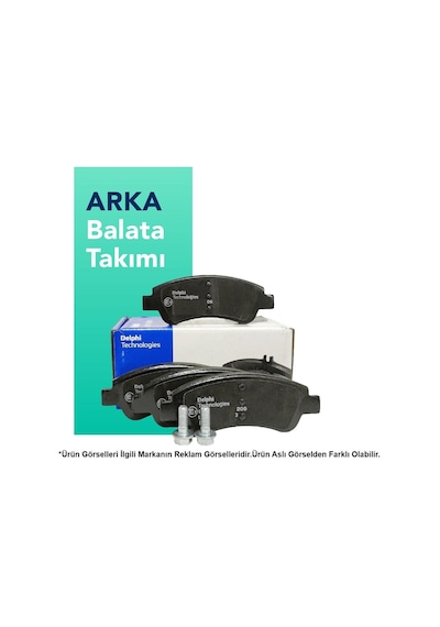 Delphi Volkswagen Taigo Arka Fren Balata Takımı (2022-2025)
