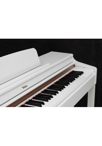 Valler Pm60 Wh Beyaz 88 Tuş Ağırlıklı Dijital Piyano Tabure + Kulaklık Hediyeli