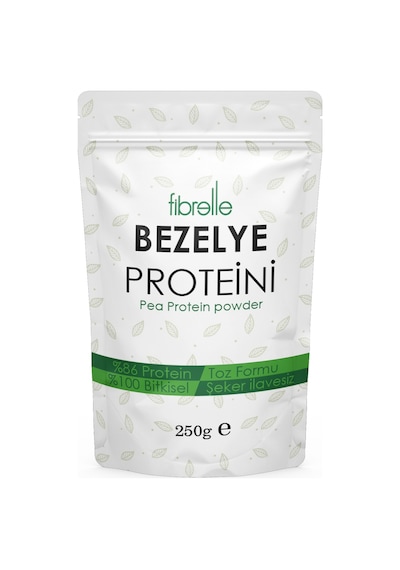 Fibrelle Bezelye Proteini Tozu 250 Gr // Yüksek Protein Oranı // %85 Bezelye