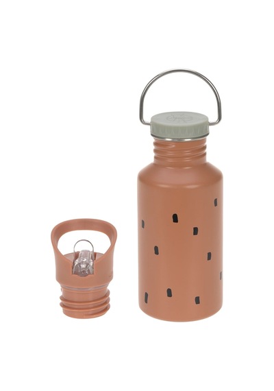 Lassig Happy Prints Çelik Matara Caramel 500ml Kahverengi
