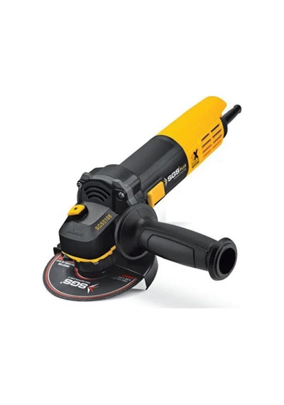 Profesyonel Avuç Taşlama Makinesi, 115 Mm, 720 Watt, Sarı-siyah