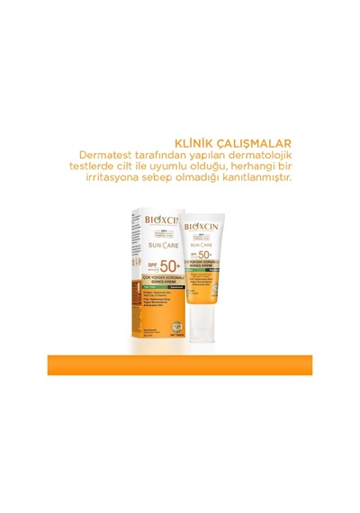 Bioxcin Sun Care Çok Yüksek Korumalı Yağlı Ciltler Için Güneş Kremi Spf 50+