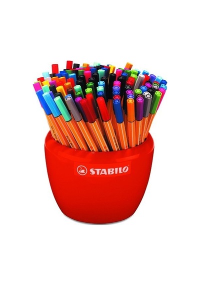 Stabilo Point 88 0.4 Mm Zeytin Yeşili Keçeli Kalem 1 Adet Dayanıklı Uç İle Çizim İçin İdeal