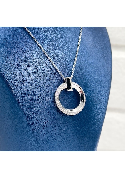 Tiffany Model Özel Üretim Gümüş Kolye Gümüş