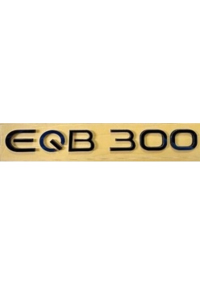 Mercedes Uyumlu Yazı Eqb 300 Siyah