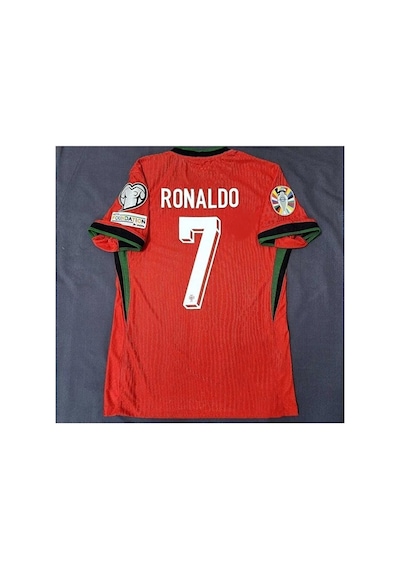 Portekiz 2024/25 Yeni Sezon Cristiano Ronaldo Iç Saha Forması Çok Renkli