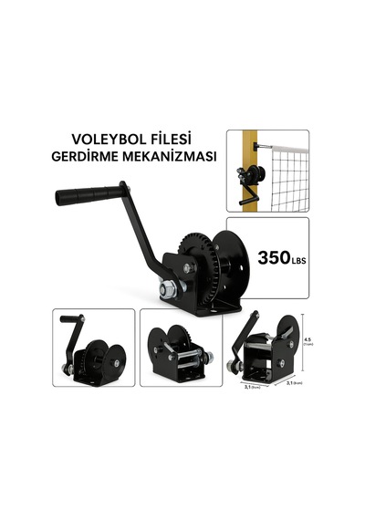 Voleybol Direği Gerdirme Mekanizması