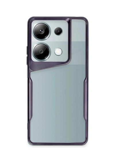 Xiaomi Redmi Note 13 Pro 4g Kılıf Boyi Silikon Kapak - Derin Mor -
