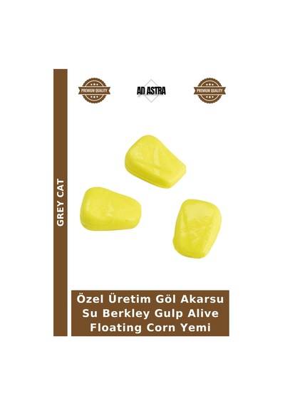 Özel Üretim Göl Akarsu Su Berkley Gulp Alive Floating Corn Yemi