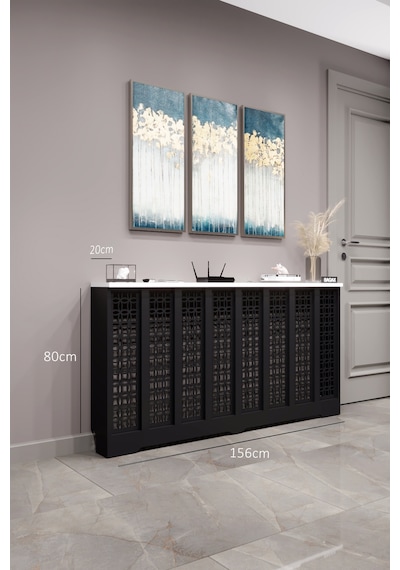 Petek Kaplama Modern Radyatör Kapatma Ünitesi Ön Panel Mdf Tasarım İç Ölçü 156 Cm Dış Ölçü 160 Cm Petek 156 Siyah Üstü Beyaz D1 Petek Kaplama Modern Radyatör Kapatma Ünitesi Ön Panel Mdf Tasarım İç Ölçü 156 Cm Dış Ölçü 160 Cm Petek 156 Siyah Üstü Beyaz D1