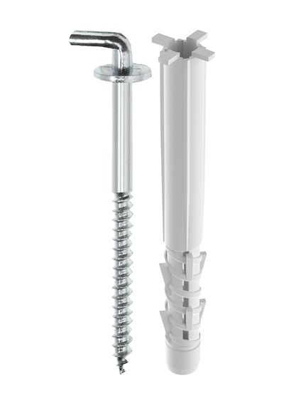 Tox Pirat 8 80 Mm Köşebent Kancalı Set Dübel & Kanca Seti 2x2ad