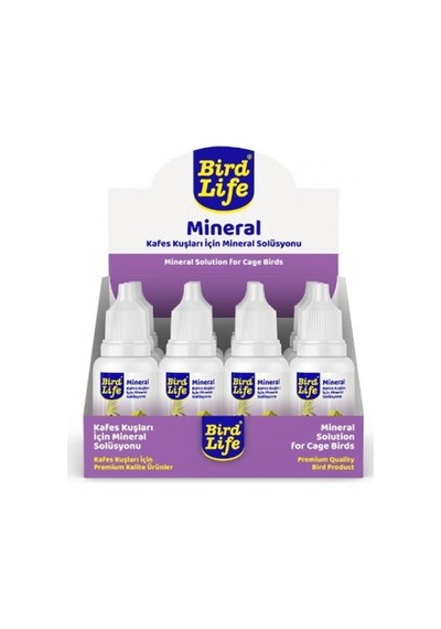BİRDLİFE MİNERAL 25ML /Kuşlar için Mineral Takviyesi