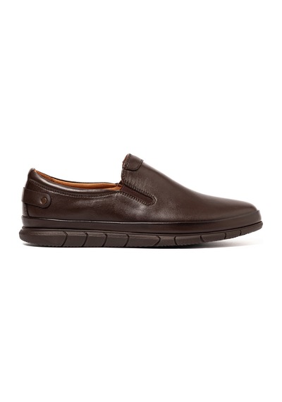 Sneaker Erkek Og-5424 John May 104 Kahve Dolaplı Deri Kahverengi