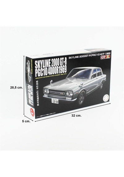 Fujimi Id-3 04715 1/24 Ölçek, Nissan Pgc-10 Gt-r 1969 , Otomobil Plastik Model Kiti