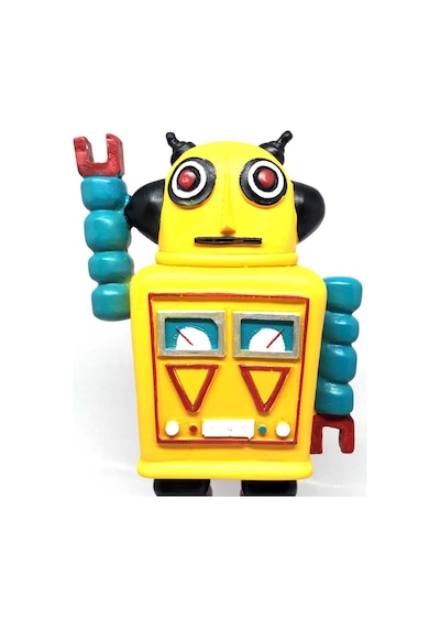 Buffer Decotown Nostaljik Sevimli Uzaylı Robot Şeklinde Figür Biblo 11