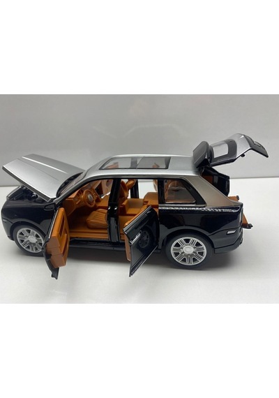 Rolls Royce Metal Model Araba Metal Oyuncak Araba 1.24 Koleksiyon Araba Kapılar Açılır Sesli Işıklı Kırmızı
