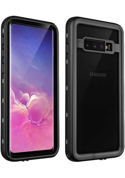 Galaxy Note 8 Kılıf 1-1 Su Geçirmez Kılıf Siyah
