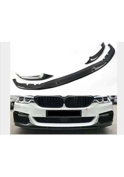 Bmw 5 Serisi G30 Ön Lip Competıtıon M Tek Uyumlu 2021+ Parlak Siyah