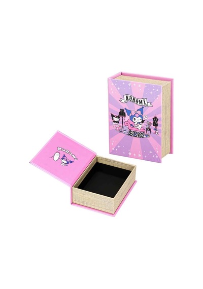 Sanrio Kuromi Temalı Kitap Görünümlü Dekoratif Saklama Kutusu Kawaii Pembe Tasarım, Takı Ve Aksesuar Düzenleyici, Hediye Çok Renkli Sanrio Kuromi Temalı Kitap Görünümlü Dekoratif Saklama Kutusu Kawaii Pembe Tasarım, Takı Ve Aksesuar Düzenleyici, Hediye Çok Renkli