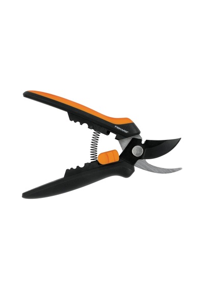 Fiskars Çiçekçi Makası Sp14, Uzunluk: 24 Cm, Yüksek Kaliteli Çelik Bıçaklar/plastik Sap, Siyah/turuncu, Masif, 1051601