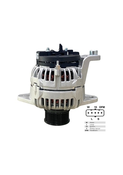 Bosch 24v Alternatör Dinamo 150 A 5 Fiş Soketli W-l-15-s-dfm Renault-volvo