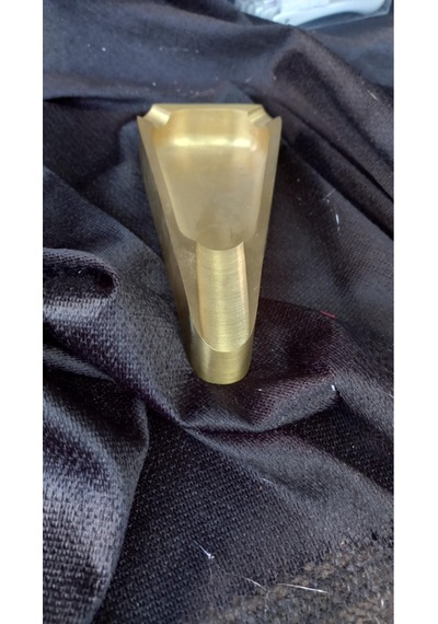 Kül Tablası Puro-pirinç Mat 15x7x2,5