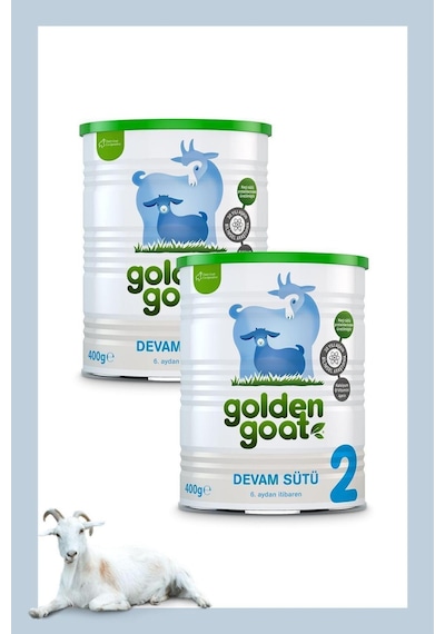 2 Keçi Devam Sütü 400 G 2 Adet