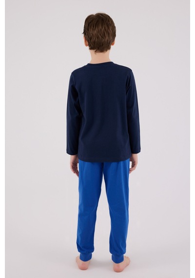 U.S. Polo Assn. U.s. Polo Assn Erkek Çocuk Lacivert Pijama Takımı Us2206-c-v2