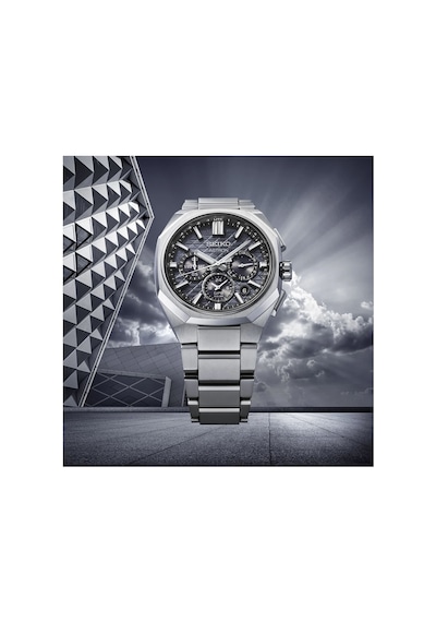 Seiko Astron Gps Solar Hab002j1 Erkek Kol Saati Gri