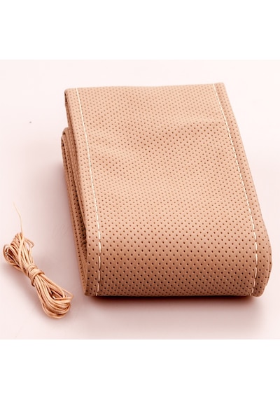 Direksiyon Kılıfı Dikmeli Noktalı İğneli 38cm Bej Rlx 402 D-126 1 Adet