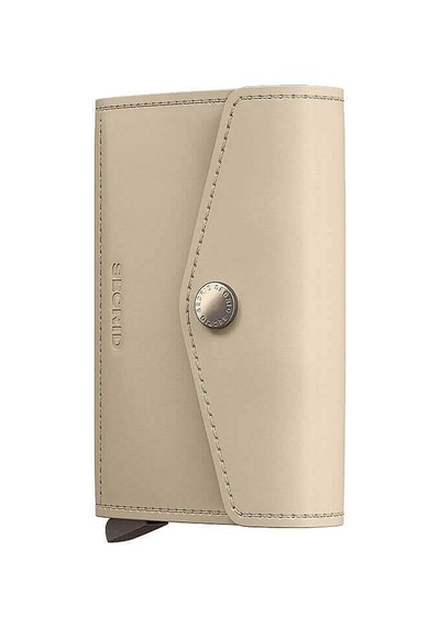 Secrid Envelope Wallet Original Kartlık Cüzdan, Bej Çok Renkli