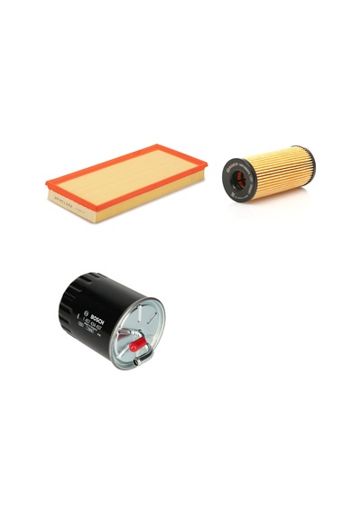 Bosch Filtre Bakım Seti Mercedes B Serisi B180 Cdı W245 2006-2008 Dizel Hava + Yağ F. + Yakıt Filtre Bosch