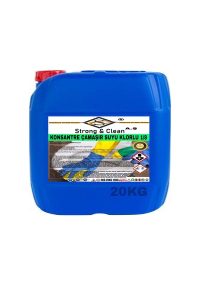 Strong&Clean Çamaşır Suyu Konsantre 1/8 20 KG