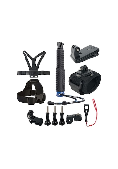 Sjcam Sj4000 Aksiyon Kamera 11 Parça Aksesuar Başlangıç Set St011