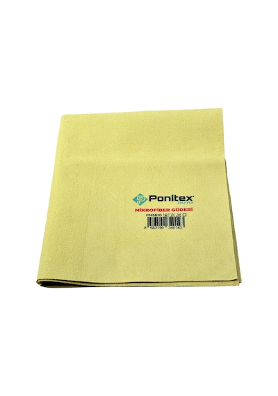 Ponitex 3610 Mikrofiber Güderi Oto Kurulama & Temizlik Bezi 50 x 60 3 Adet