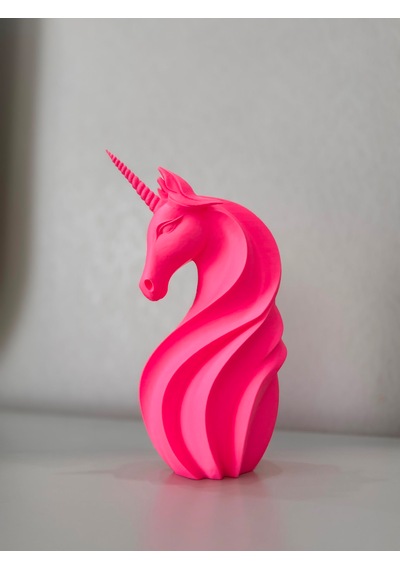Pembe Unicorn Tek Boynuzlu At Biblo 24 Cm Dekoratif Masaüstü Heykeli -
