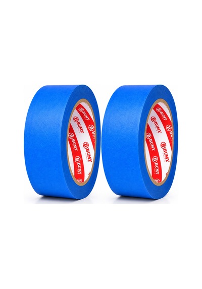 2 Adet Mavi Maskeleme Bandı 48 Mm X 30 Metre Marin Boya Bantı Isıya Dayanıklı Bant Kağıt Bantları