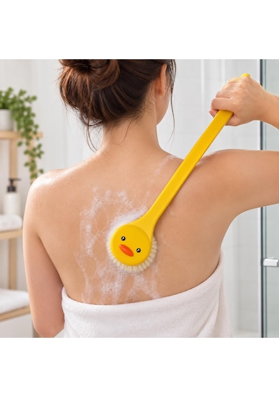Ördek Tasarımlı Sırt Fırçası 35 Cm Uzun Saplı Vücut Ve Sırt Yıkama Fırçası, 8 Cm Geniş Fırça Başlığı, Duş Ve Banyo Fırçası, Kolay Kullanım Ve Asma Delikli Banyo Aksesuarı Ördek Tasarımlı Sırt Fırçası 35 Cm Uzun Saplı Vücut Ve Sırt Yıkama Fırçası, 8 Cm Geniş Fırça Başlığı, Duş Ve Banyo Fırçası, Kolay Kullanım Ve Asma Delikli Banyo Aksesuarı