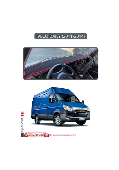 Iveco Daıly 2011-2014torpido Koruma Halısı Siyah Kenar