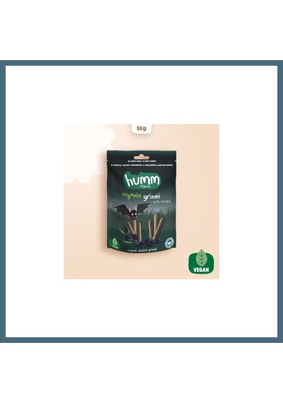Bezos Humm Organik Vegan Zeytinli Grissini 55 Gr Agc