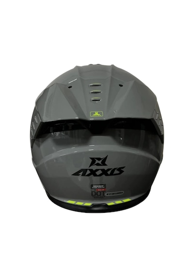 Axxis Hawk Full Face Güneş Vizörlü Motosiklet Kaskı Nardo Gri