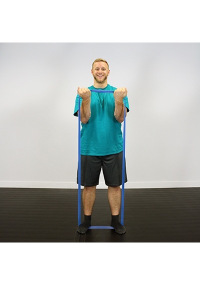 Cando Band Exercise Loop Egzersiz Bandı - 76cm Mavi 10-5294 Mavi